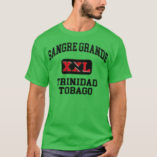 Sangre Grande Trinidad and Tobago XXL Athletic des T-Shirt