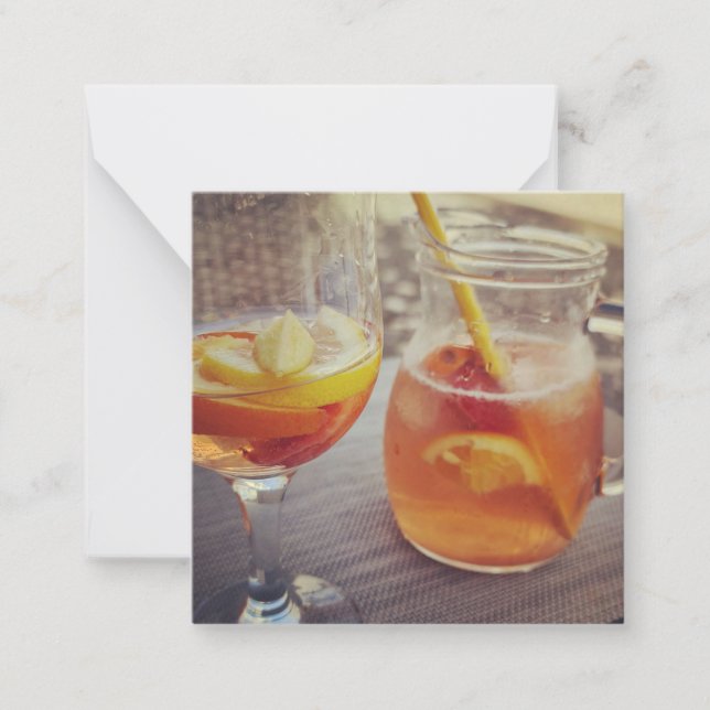 Sangria and Sunshine Card (Front)