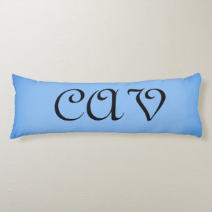 Sangria Cornflower Blue  Body Pillow