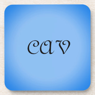 Sangria Cornflower Blue  Coaster