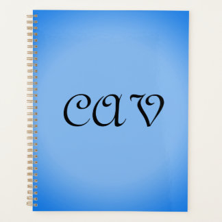 Sangria Cornflower Blue Planner