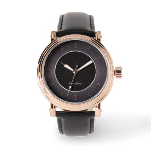 Sangria Metallic Luxury Watch
