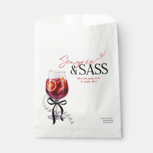 Sangria & Sass, Pearls, Bows Favour Bag