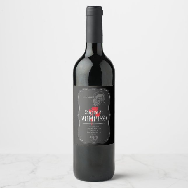 Sangue di Vampiro Vins Étiquettes (Devant)