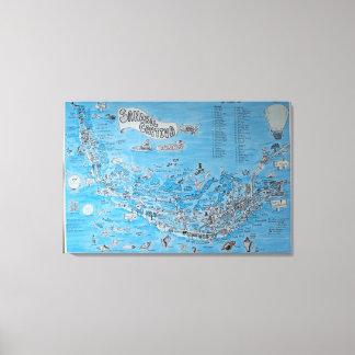 SANIBEL CAPTIVA ISLAND FLORIDA  CANVAS PRINT