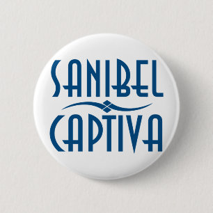 Sanibel Captiva Islands Florida 2 Inch Round Button
