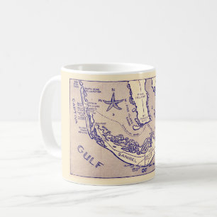 Sanibel Captival Map Mug