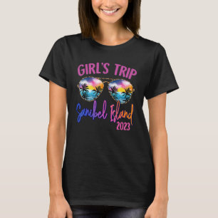 Sanibel Island 2023 Girls Trip Sunglasses Summer G T-Shirt