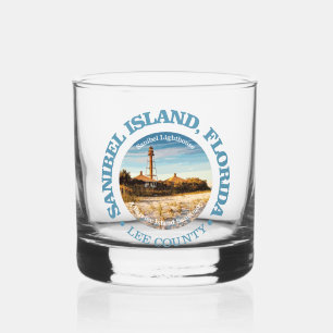 Sanibel Island (C) Whiskey Glass