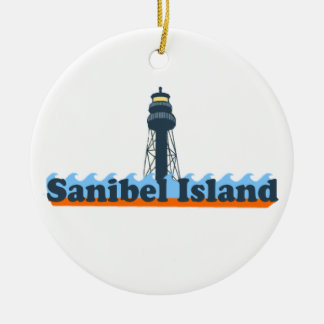 Sanibel Island Ceramic Ornament