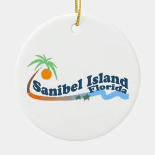 Sanibel Island. Ceramic Ornament