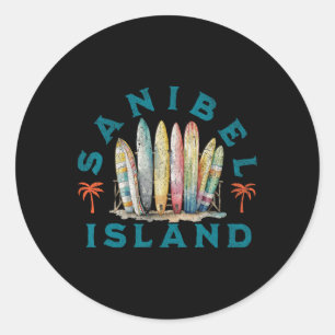 Sanibel Island  Classic Round Sticker