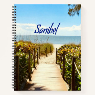 Sanibel Island Florida Beach Ocean Notebook