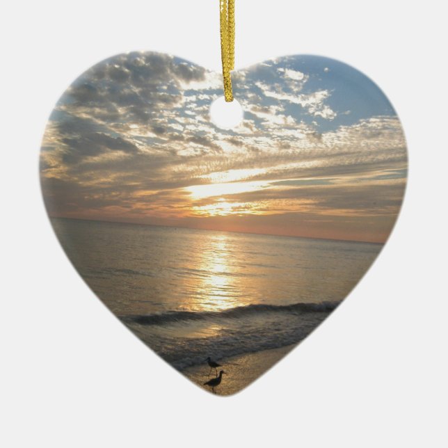 Sanibel Island, Florida Ceramic Ornament (Front)