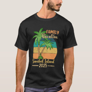 Sanibel Island Florida Family Vacation 2025 Summer T-Shirt