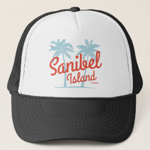 Sanibel Island Florida Gulf Coast Souvenir Trucker Hat