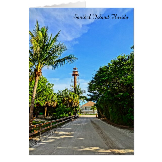 Sanibel Island Lighthouse Florida Gulf Coast (Front)