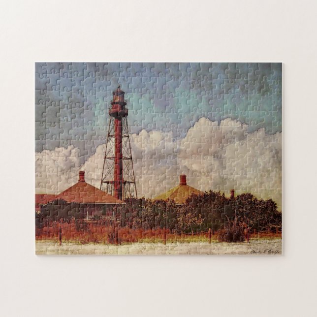 Sanibel Island Lighthouse Puzzle (Horizontal)