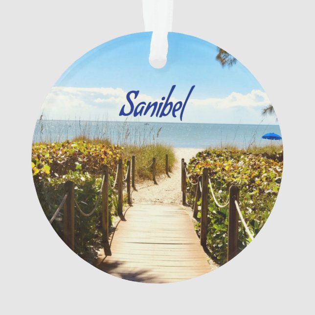 Sanibel Island Plage de Floride Océan (dos)