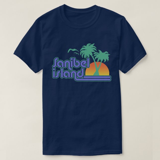 Sanibel Island T-Shirt (Design Front)