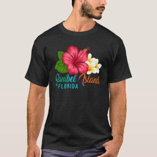 Sanibel Island Vacation Florida Tropical Hibiscus T-Shirt