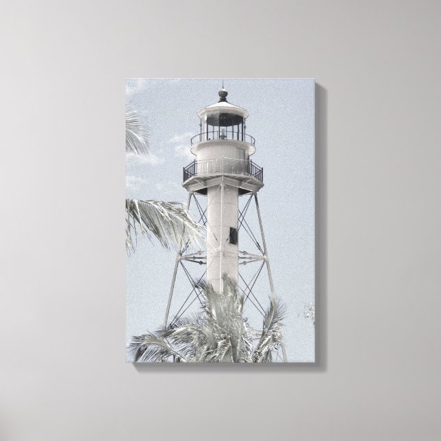 Sanibel Lighthouse Canvas Print (Front)