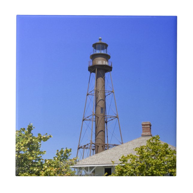 Sanibel Lighthouse Tile (Front)