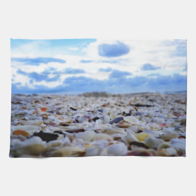 Sanibel Shells Kitchen Towel (Horizontal)