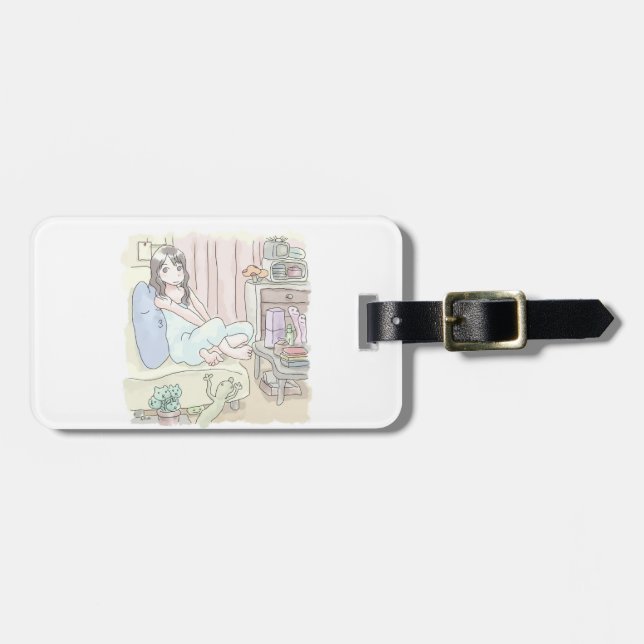 Sanigo Yaji Luggage Tag (Front Horizontal)