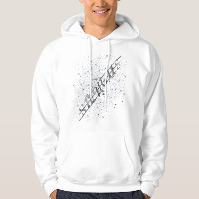 Sanitas - (blanc) sweat - shirt à capuche brisé (Devant)