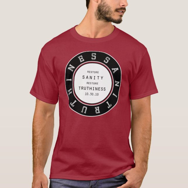 Sanitruthiness - Dark T-Shirt (Front)