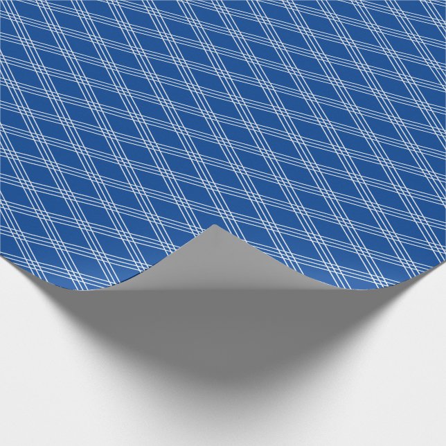 Sanjubishi japan traditional pattern white line wrapping paper (Corner)