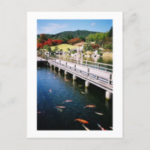 Sankeien Garden: Mihara City, Japan Postcard