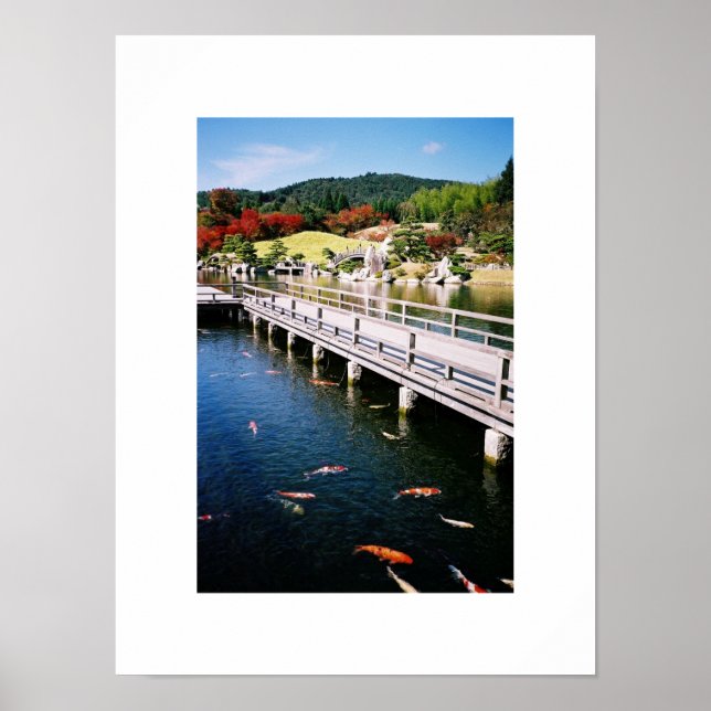 Sankeien Garden: Mihara City, Japan Poster (Front)