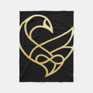 Sankofa Ascension  SanKofa Bird  Fleece Blanket