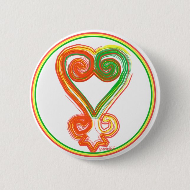 Sankofa button (Front)