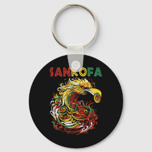 Sankofa Juneteenth Ghana Sankofa Symbol Adinkra  Keychain