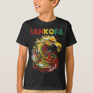 Sankofa Juneteenth Ghana Sankofa Symbol Adinkra T-Shirt