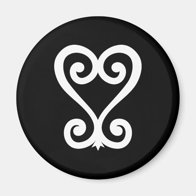 Sankofa | Return and get it - Adinkra Symbol Magnet (Front)