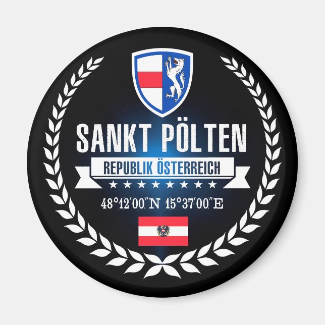 Sankt Pölten Magnet (Front)