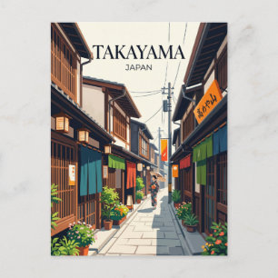 Sanmachi Suji Alley Japan Postcard