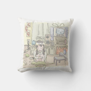 Sanna Nagare Throw Pillow