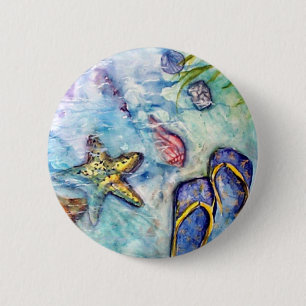 SANNIBELSANDLES 2 INCH ROUND BUTTON
