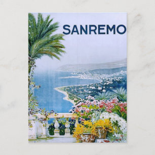 Sanremo, Italy Postcard