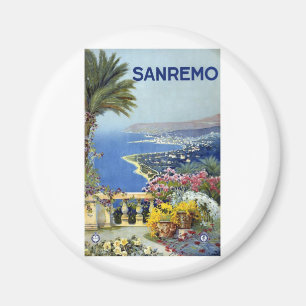 Sanremo Italy Vintage Magnet
