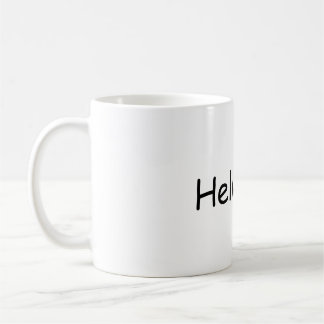 Sans la tasse helvetica