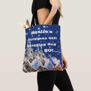 “Sans triche” Sac de courses pour cadeaux de Noël