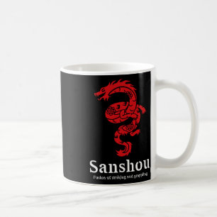 Sanshou Dragon Sanda Chinese Boxing Martial Arts Coffee Mug