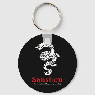 Sanshou Dragon Sanda Chinese Boxing Martial Arts _ Keychain