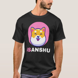 Sanshu Sanshu Inu Coin Cryptocurrency Crypto T-Shirt